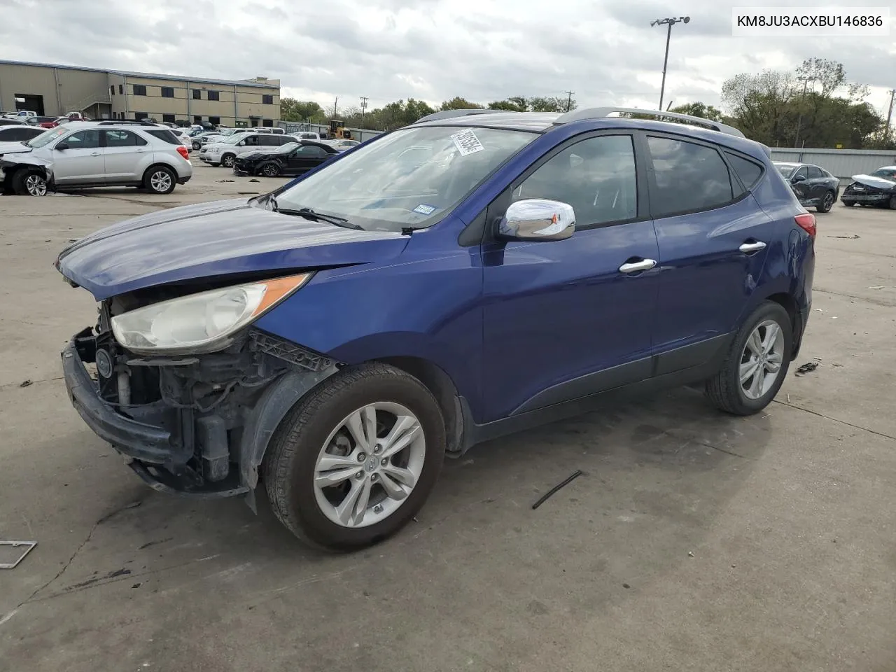 2011 Hyundai Tucson Gls VIN: KM8JU3ACXBU146836 Lot: 79015354