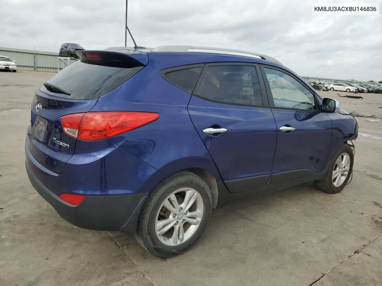 2011 Hyundai Tucson Gls VIN: KM8JU3ACXBU146836 Lot: 79015354