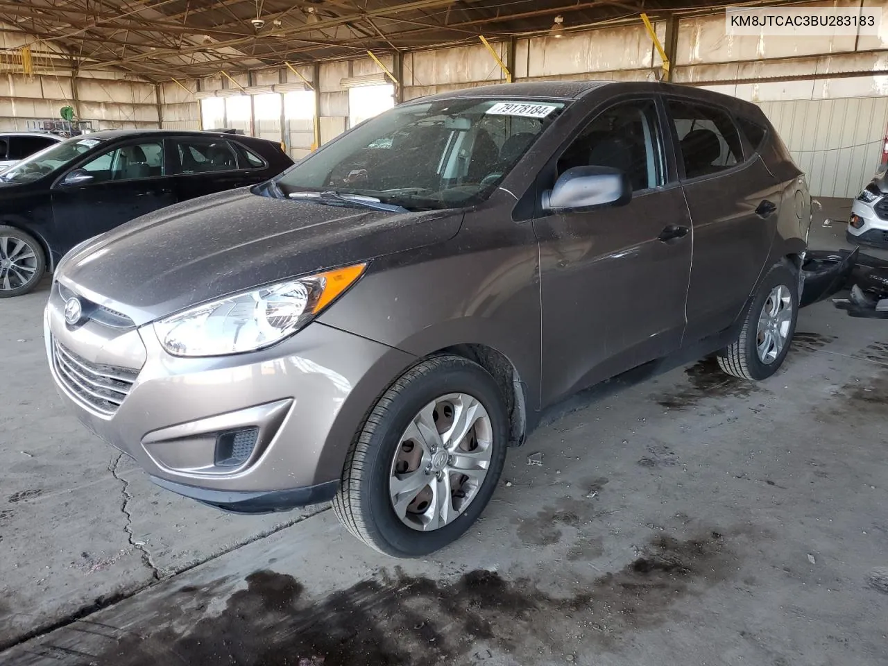 2011 Hyundai Tucson Gl VIN: KM8JTCAC3BU283183 Lot: 79178184