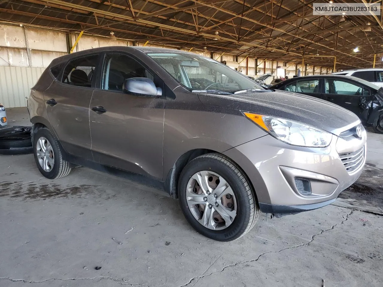 2011 Hyundai Tucson Gl VIN: KM8JTCAC3BU283183 Lot: 79178184