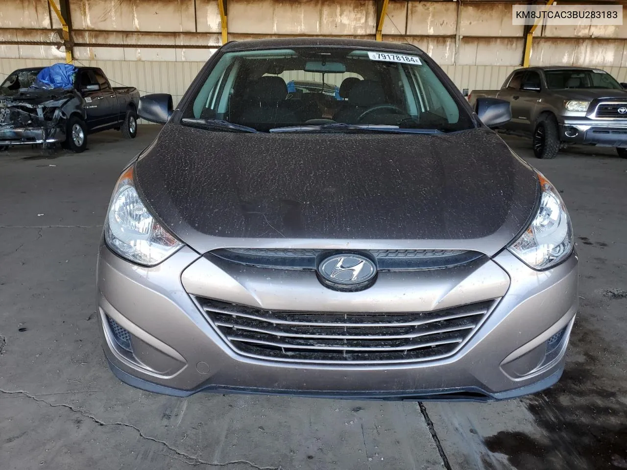 2011 Hyundai Tucson Gl VIN: KM8JTCAC3BU283183 Lot: 79178184