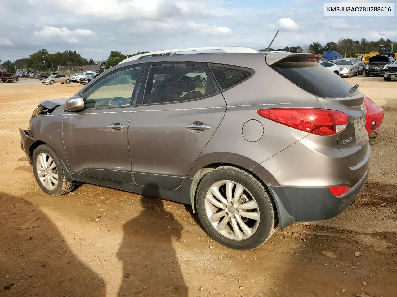 2011 Hyundai Tucson Gls VIN: KM8JU3AC7BU288416 Lot: 79209304