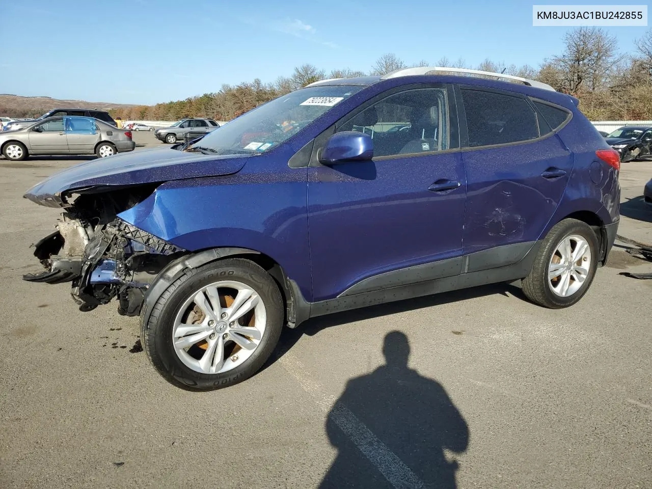 2011 Hyundai Tucson Gls VIN: KM8JU3AC1BU242855 Lot: 79223654