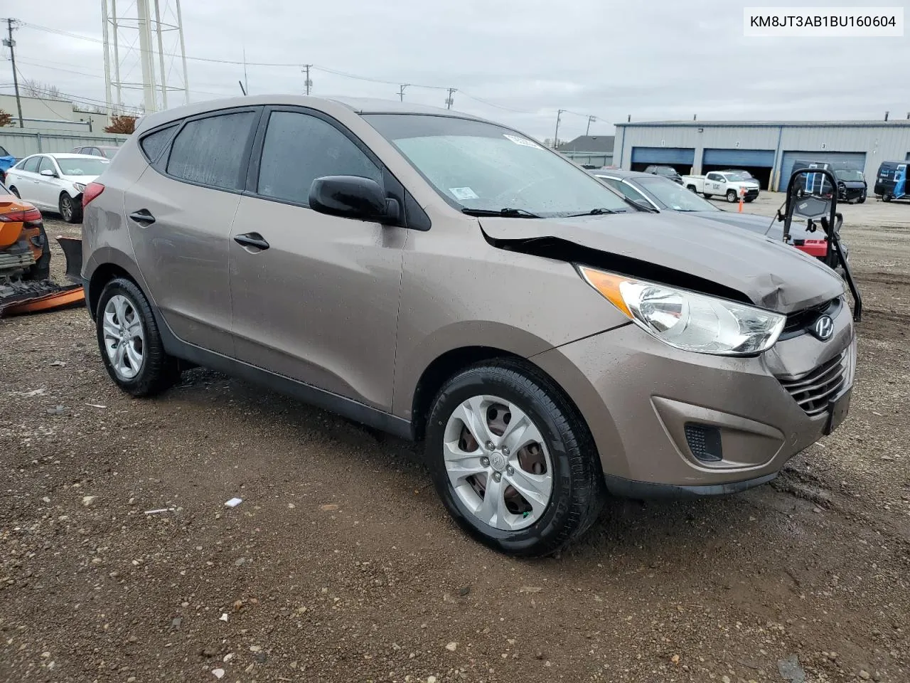 2011 Hyundai Tucson Gl VIN: KM8JT3AB1BU160604 Lot: 79322634