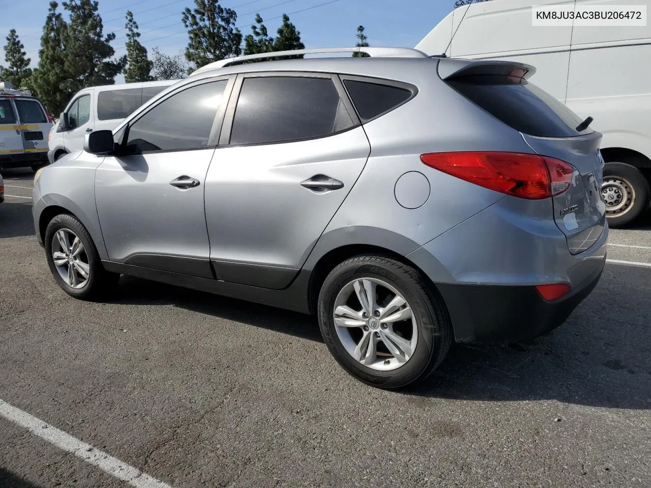 2011 Hyundai Tucson Gls VIN: KM8JU3AC3BU206472 Lot: 79687874