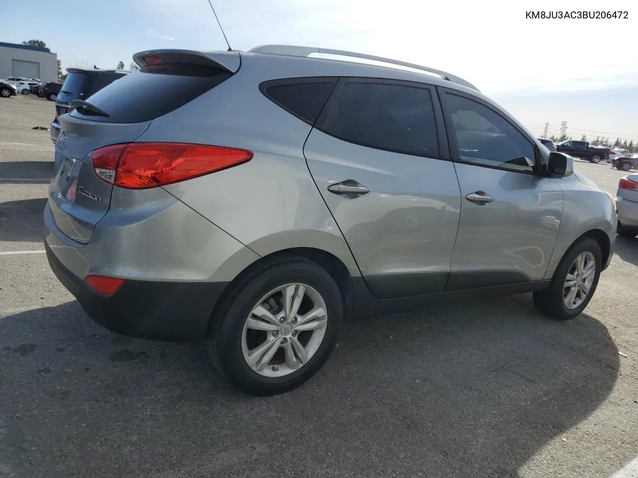 2011 Hyundai Tucson Gls VIN: KM8JU3AC3BU206472 Lot: 79687874