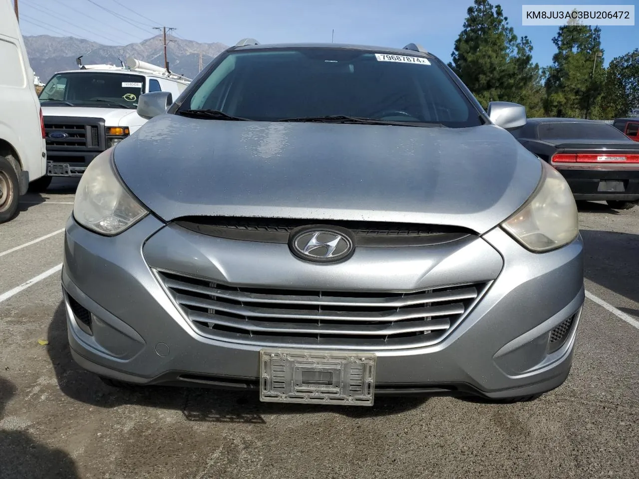 2011 Hyundai Tucson Gls VIN: KM8JU3AC3BU206472 Lot: 79687874