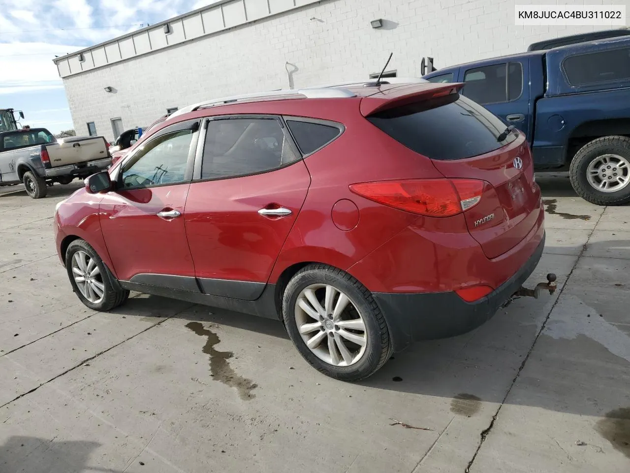 2011 Hyundai Tucson Gls VIN: KM8JUCAC4BU311022 Lot: 79701764