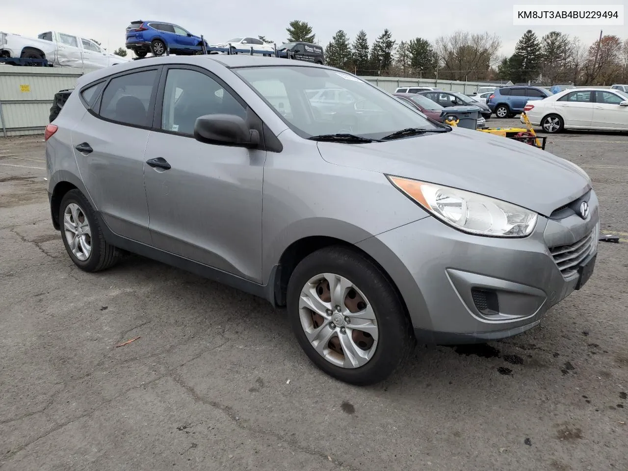 2011 Hyundai Tucson Gl VIN: KM8JT3AB4BU229494 Lot: 80811684