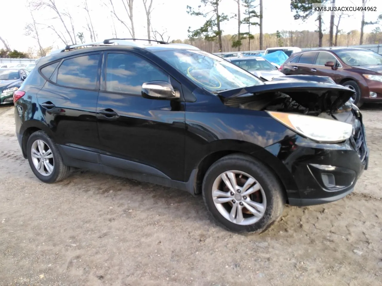 2012 Hyundai Tucson Gls VIN: KM8JU3ACXCU494962 Lot: 46581194