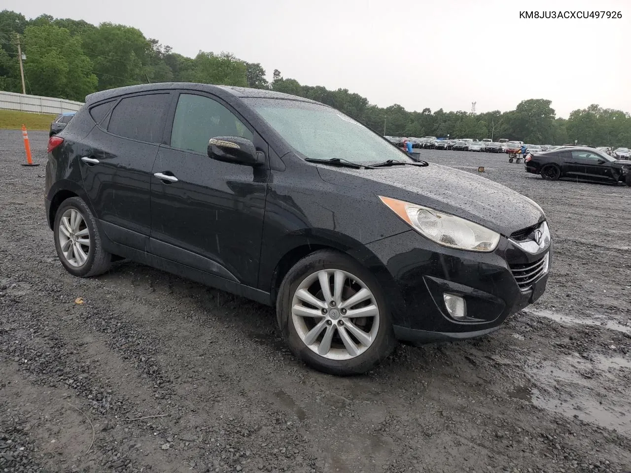 2012 Hyundai Tucson Gls VIN: KM8JU3ACXCU497926 Lot: 53041004