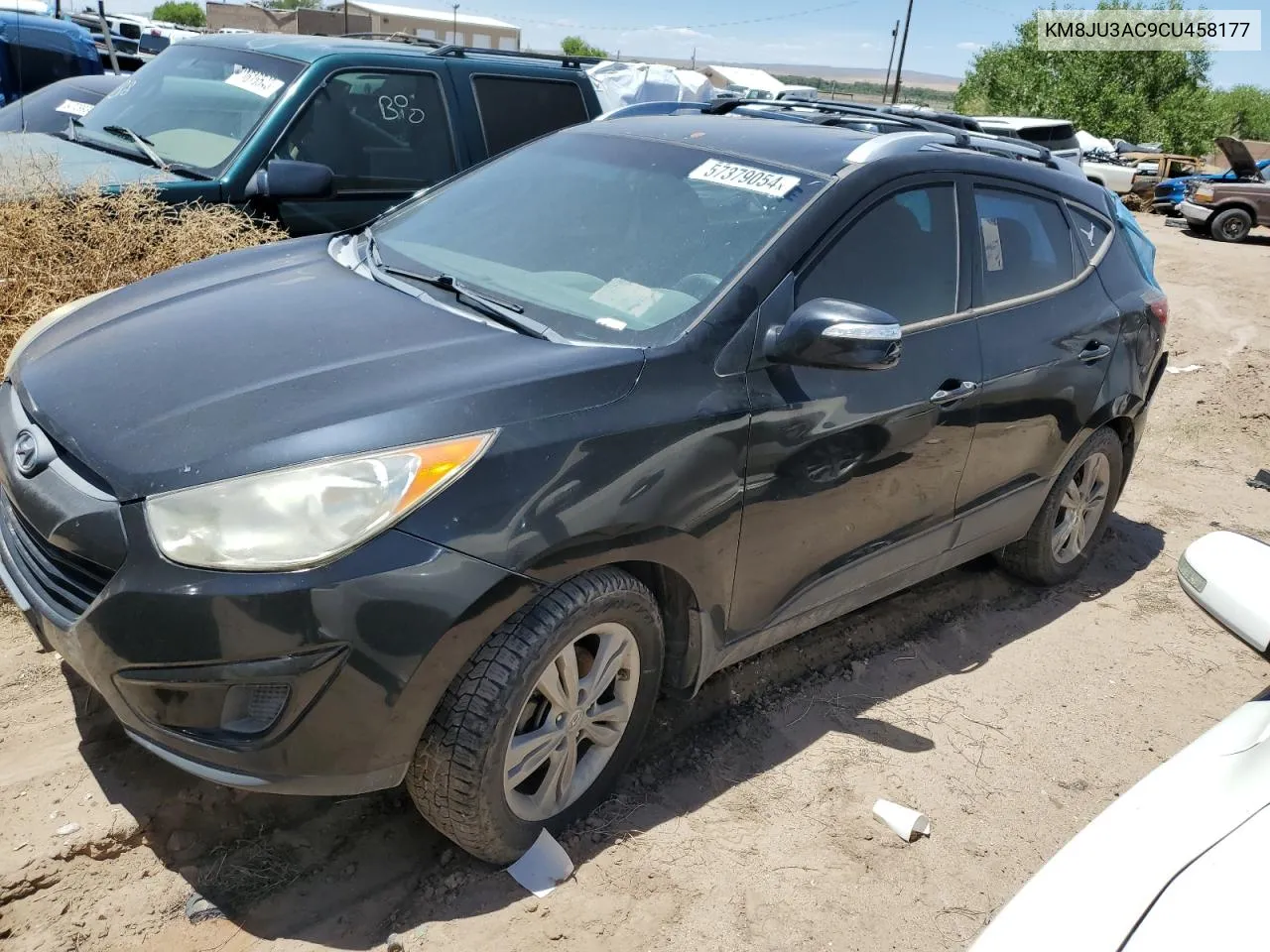 2012 Hyundai Tucson Gls VIN: KM8JU3AC9CU458177 Lot: 57379054