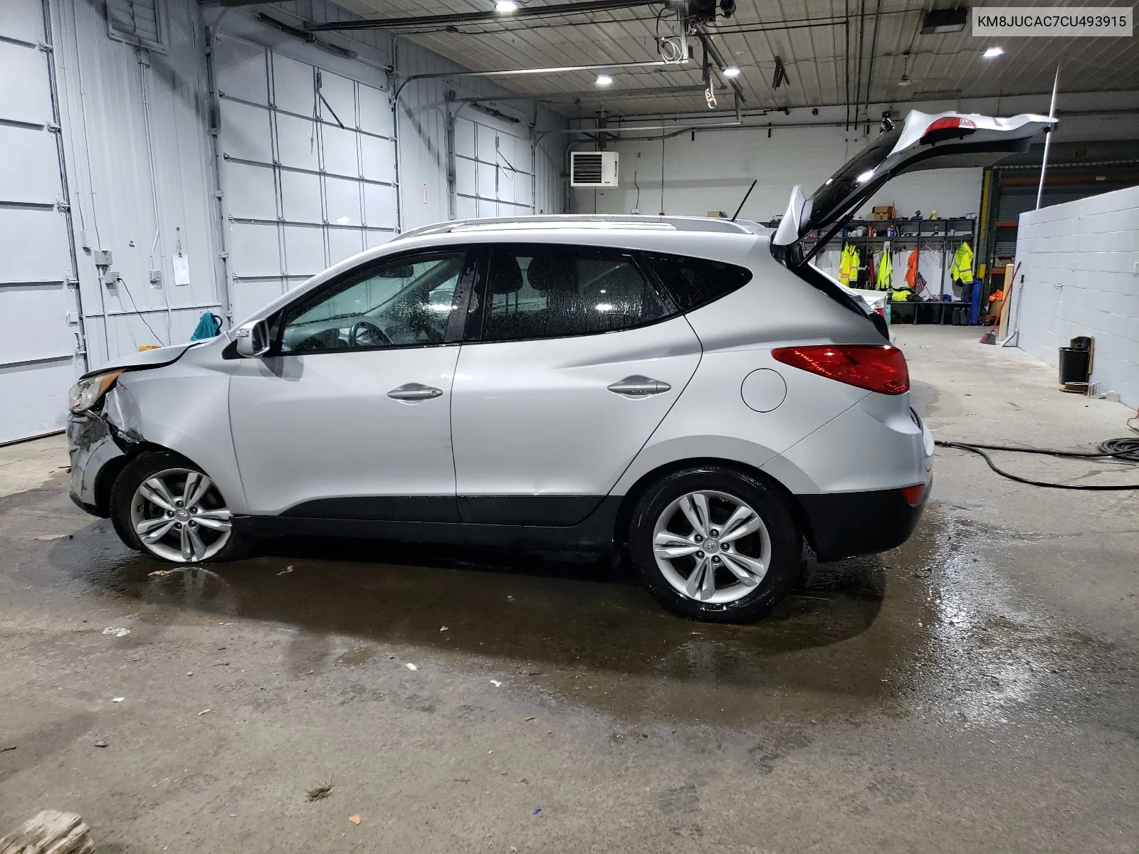 2012 Hyundai Tucson Gls VIN: KM8JUCAC7CU493915 Lot: 60821134