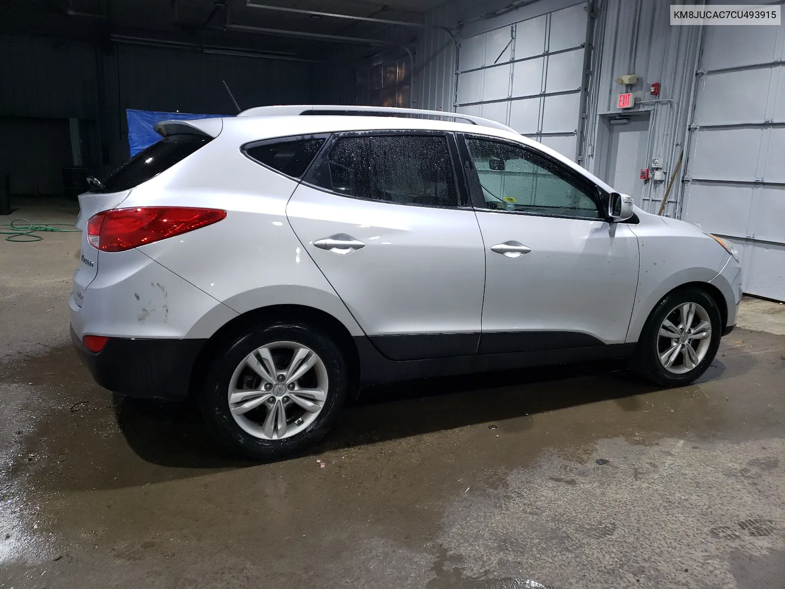 2012 Hyundai Tucson Gls VIN: KM8JUCAC7CU493915 Lot: 60821134