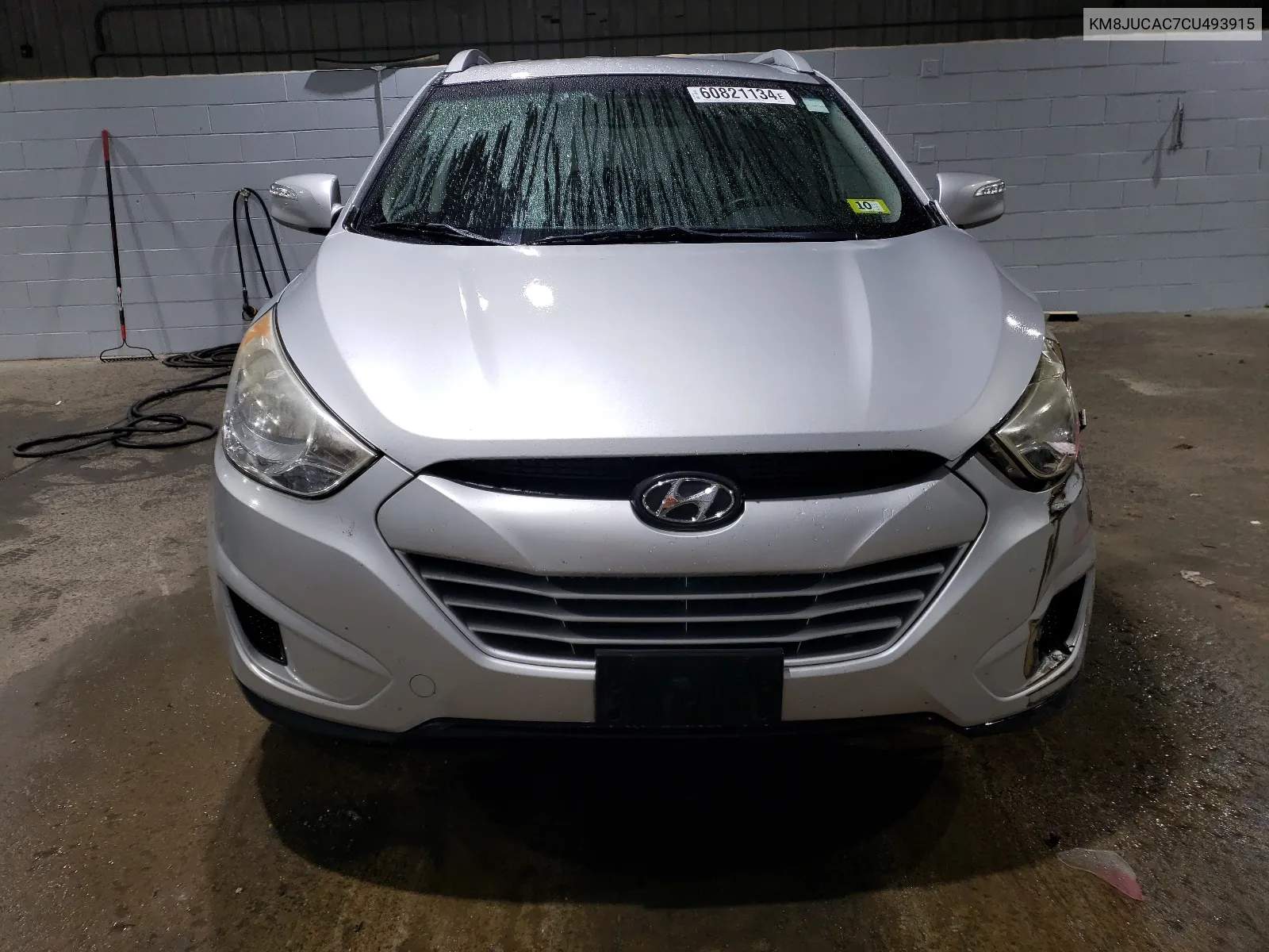 2012 Hyundai Tucson Gls VIN: KM8JUCAC7CU493915 Lot: 60821134