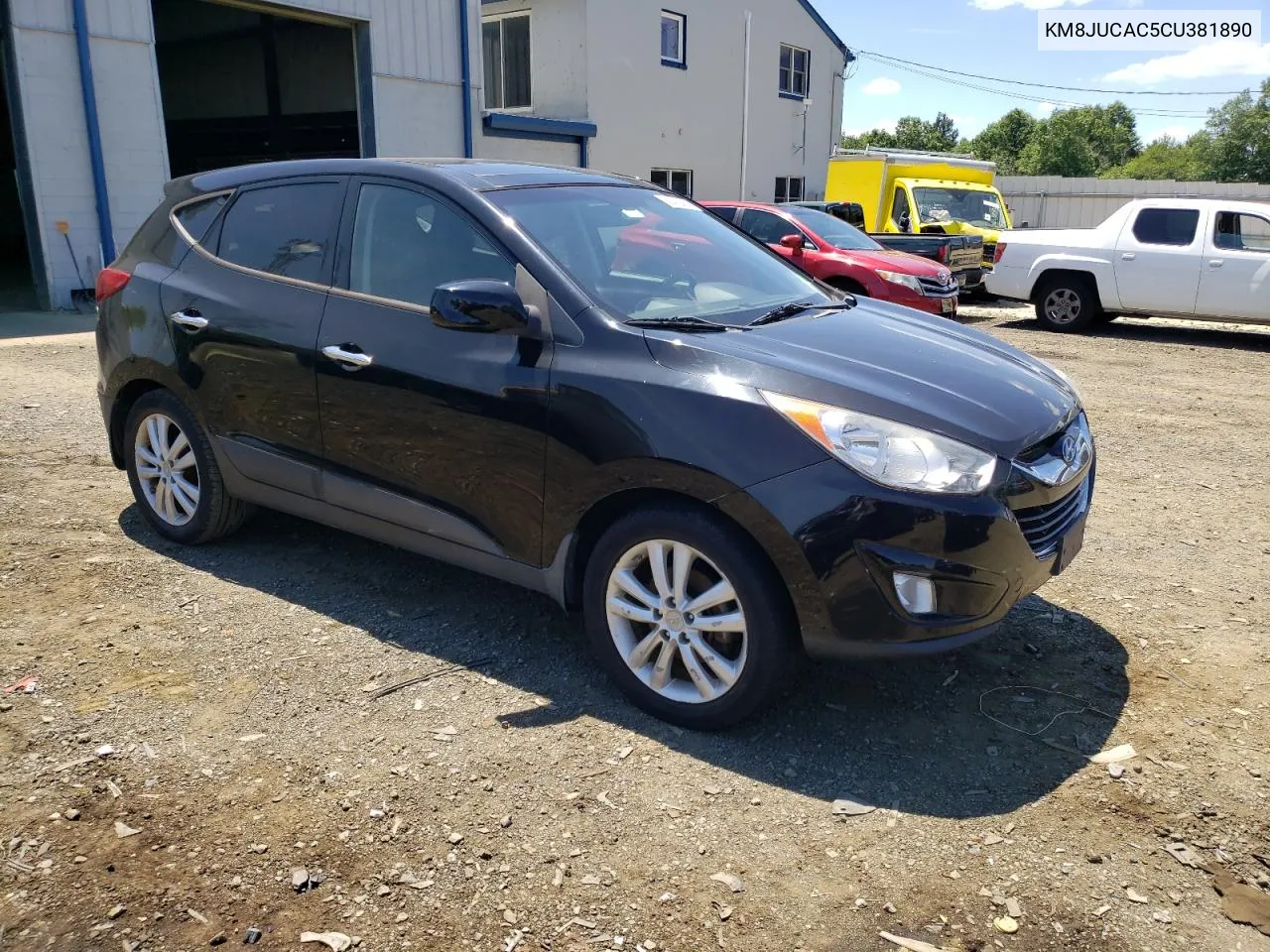 2012 Hyundai Tucson Gls VIN: KM8JUCAC5CU381890 Lot: 61422474