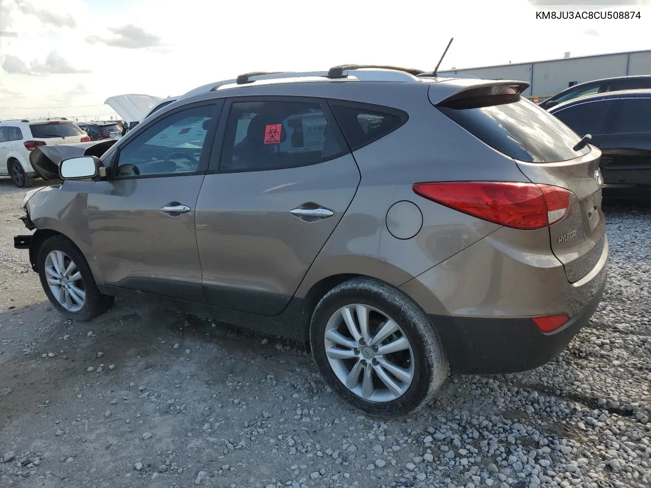 2012 Hyundai Tucson Gls VIN: KM8JU3AC8CU508874 Lot: 63606804