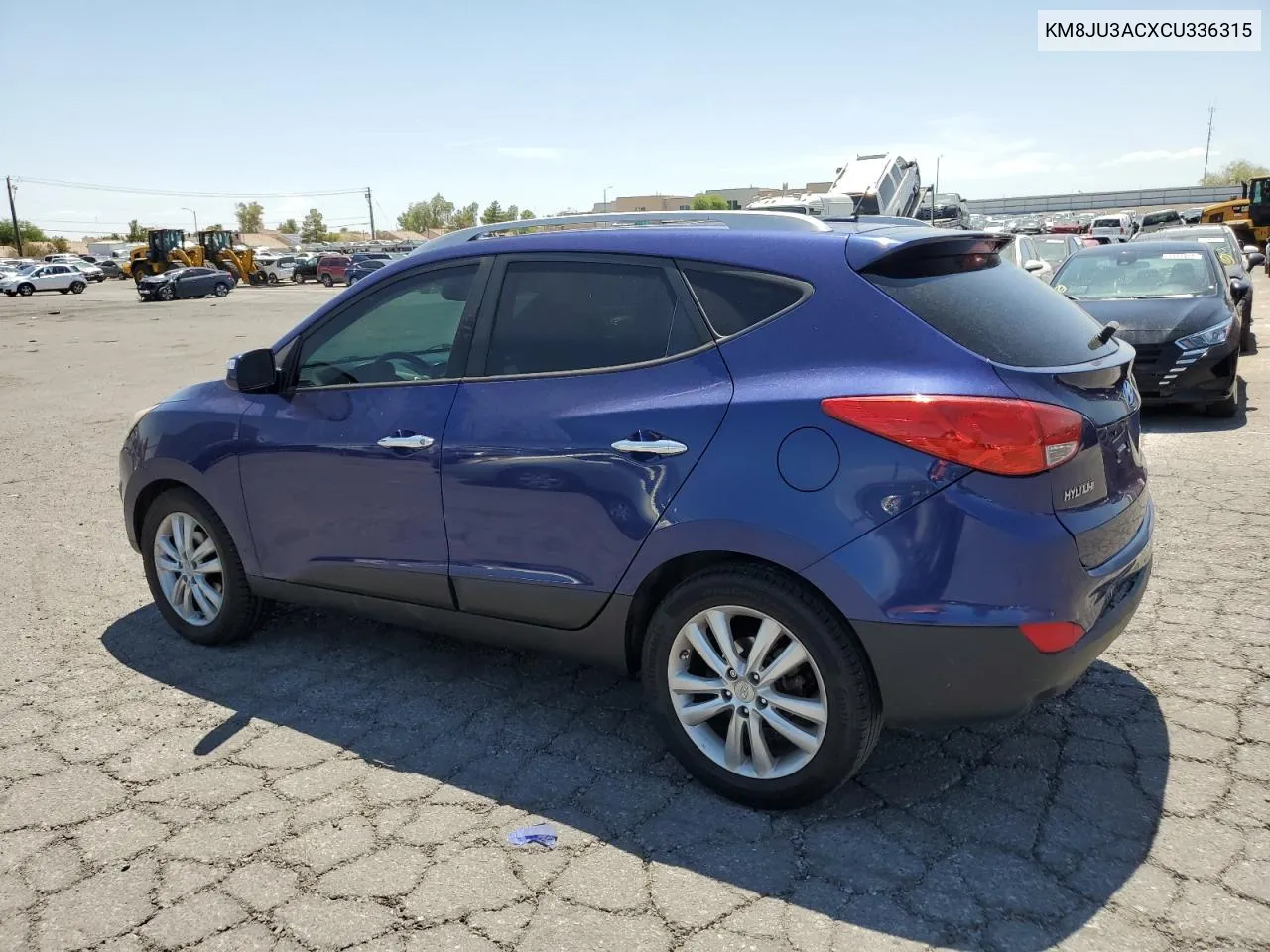 2012 Hyundai Tucson Gls VIN: KM8JU3ACXCU336315 Lot: 66395254