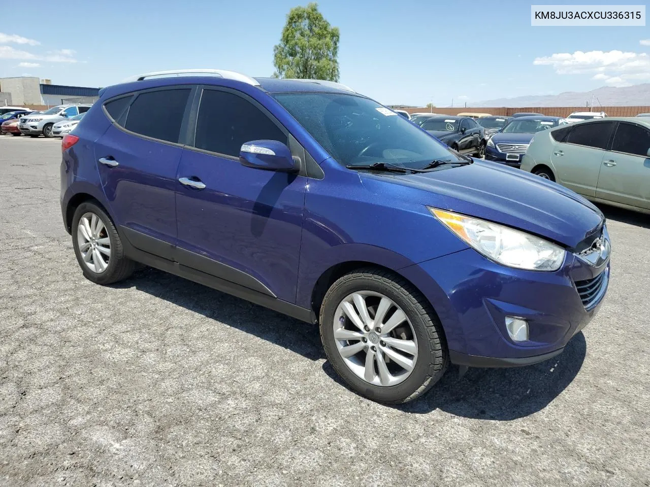 2012 Hyundai Tucson Gls VIN: KM8JU3ACXCU336315 Lot: 66395254