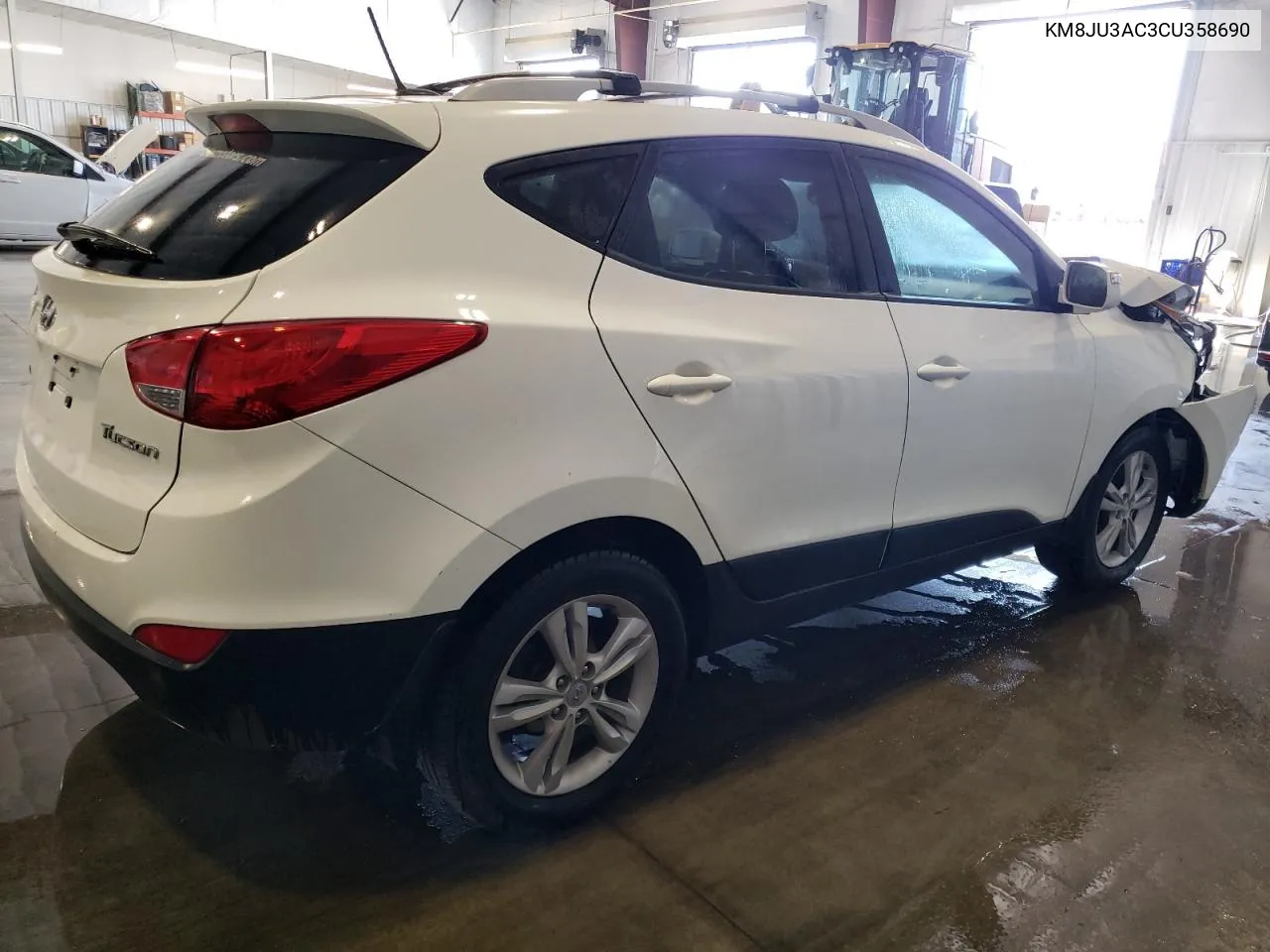 2012 Hyundai Tucson Gls VIN: KM8JU3AC3CU358690 Lot: 67050364