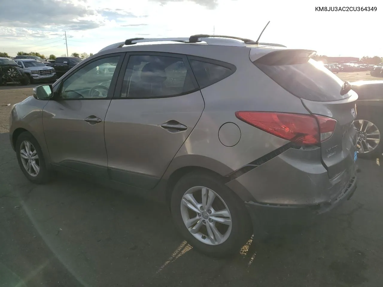 2012 Hyundai Tucson Gls VIN: KM8JU3AC2CU364349 Lot: 67979524