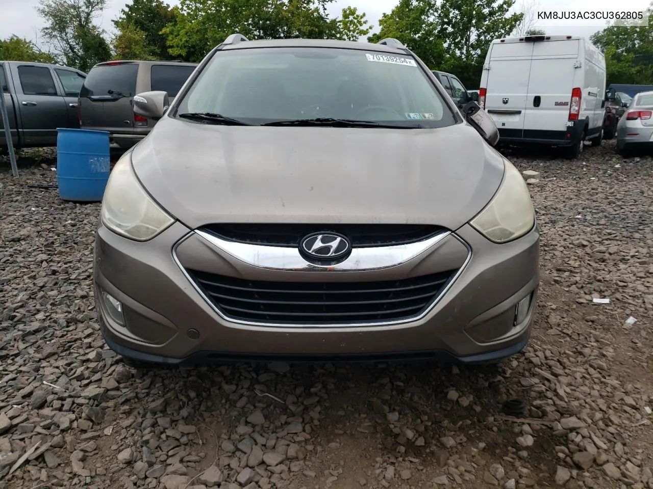 KM8JU3AC3CU362805 2012 Hyundai Tucson Gls