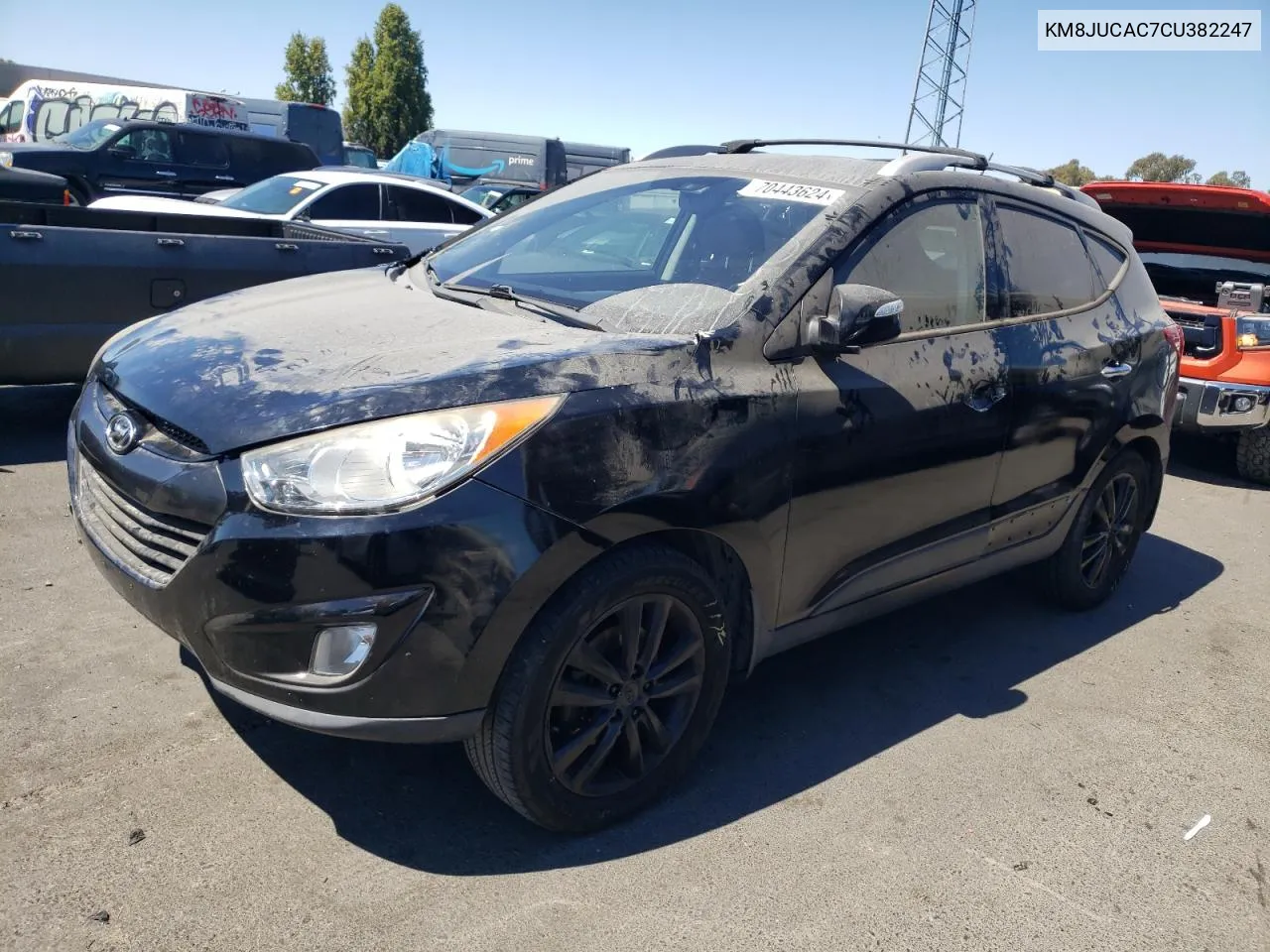 2012 Hyundai Tucson Gls VIN: KM8JUCAC7CU382247 Lot: 70443624