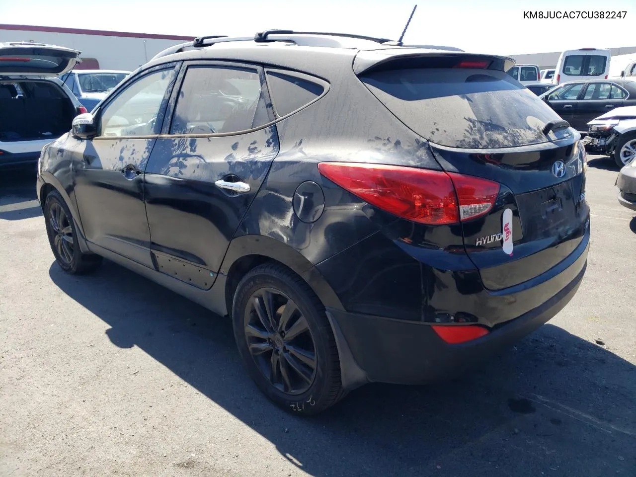 2012 Hyundai Tucson Gls VIN: KM8JUCAC7CU382247 Lot: 70443624