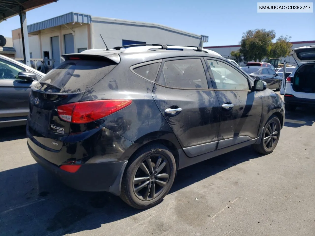 2012 Hyundai Tucson Gls VIN: KM8JUCAC7CU382247 Lot: 70443624