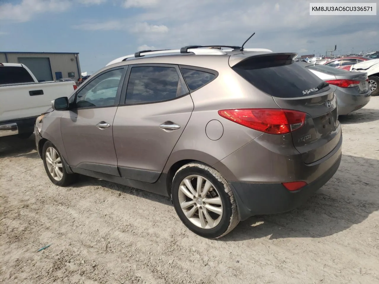 2012 Hyundai Tucson Gls VIN: KM8JU3AC6CU336571 Lot: 70533184