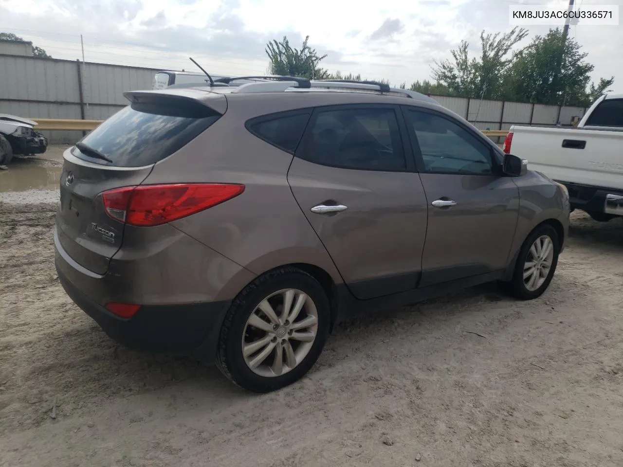 2012 Hyundai Tucson Gls VIN: KM8JU3AC6CU336571 Lot: 70533184