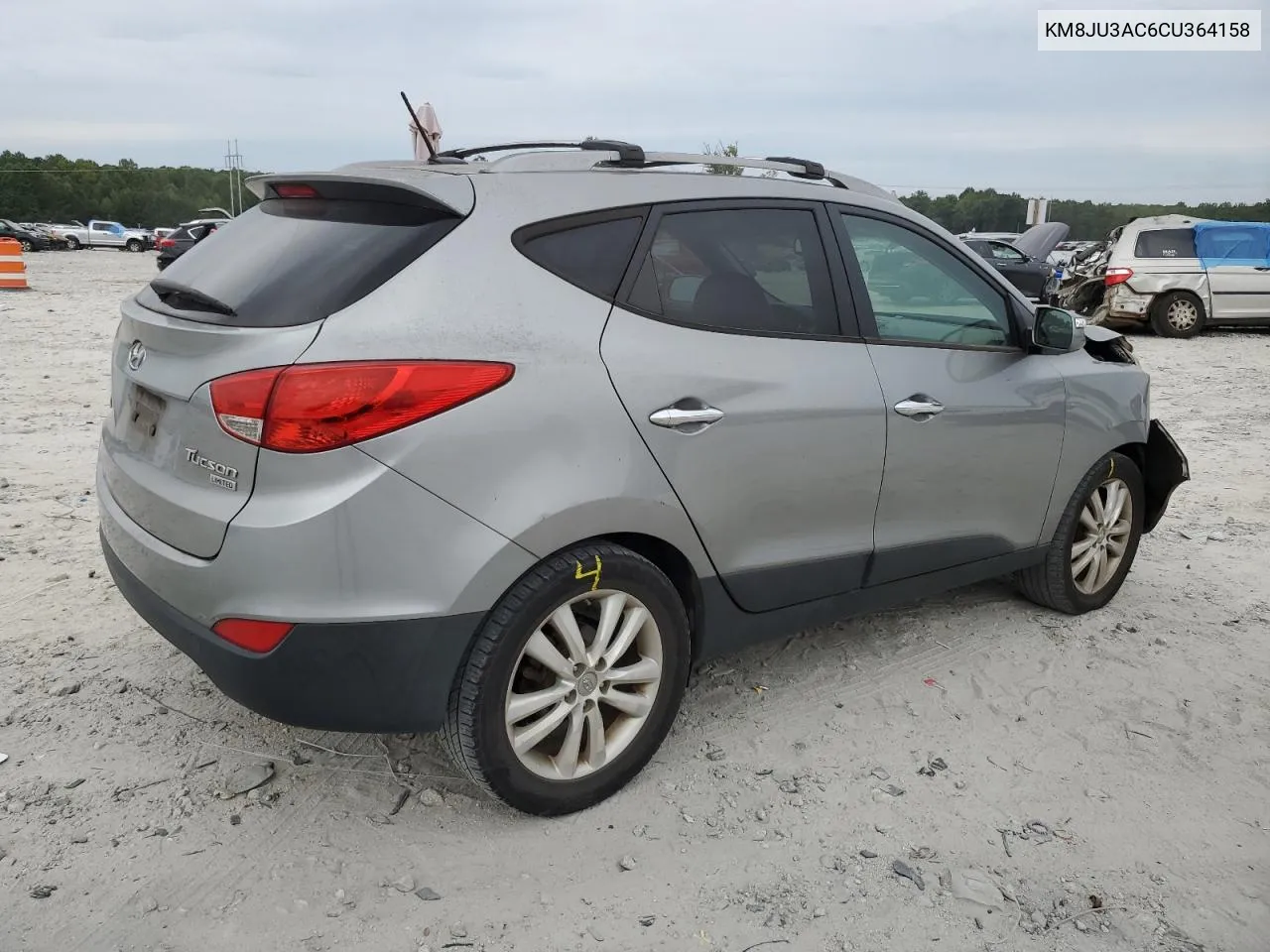 2012 Hyundai Tucson Gls VIN: KM8JU3AC6CU364158 Lot: 70576634