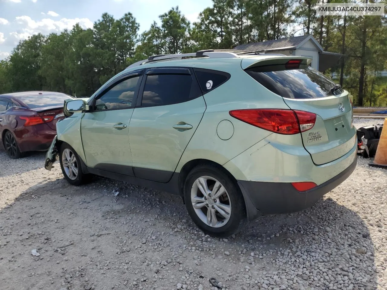 2012 Hyundai Tucson Gls VIN: KM8JU3AC4CU374297 Lot: 71669504