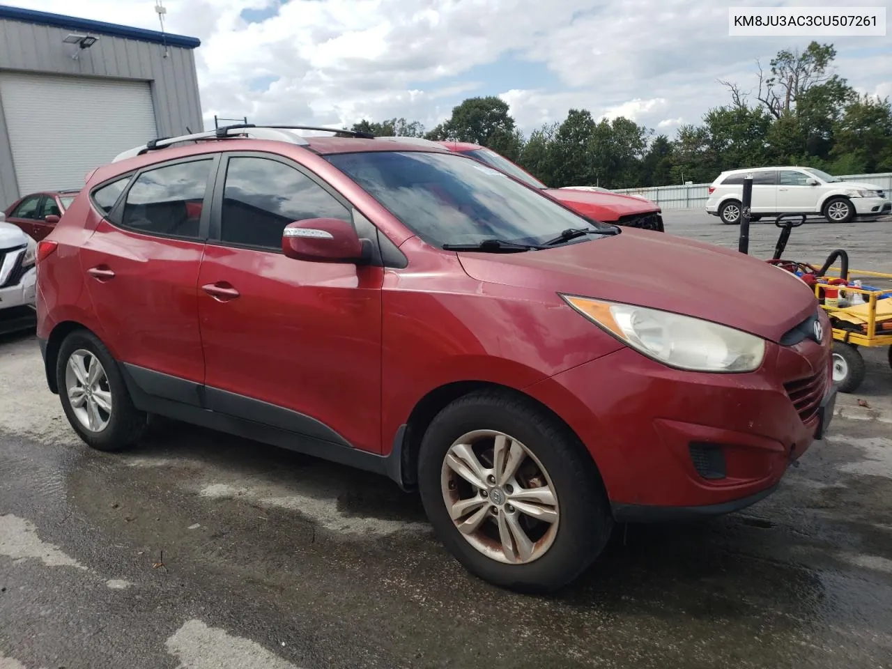 2012 Hyundai Tucson Gls VIN: KM8JU3AC3CU507261 Lot: 71836964