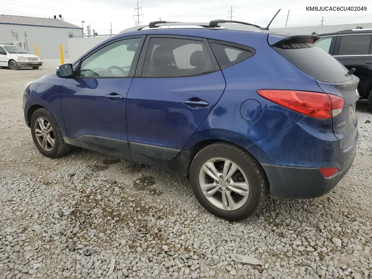 2012 Hyundai Tucson Gls VIN: KM8JUCAC6CU402049 Lot: 72261984