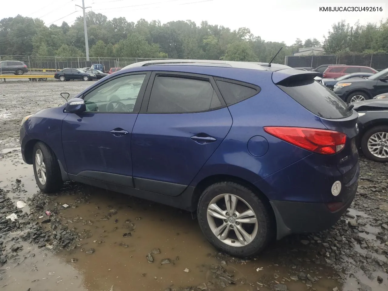 KM8JUCAC3CU492616 2012 Hyundai Tucson Gls