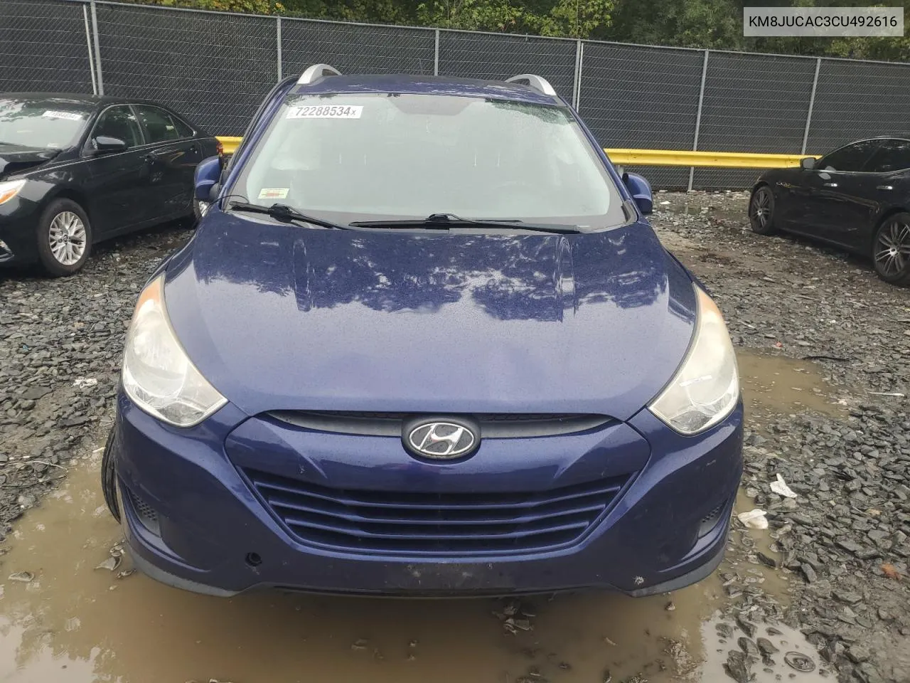 KM8JUCAC3CU492616 2012 Hyundai Tucson Gls