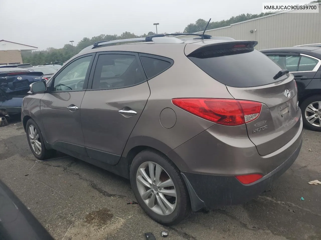 2012 Hyundai Tucson Gls VIN: KM8JUCAC9CU539700 Lot: 72289754