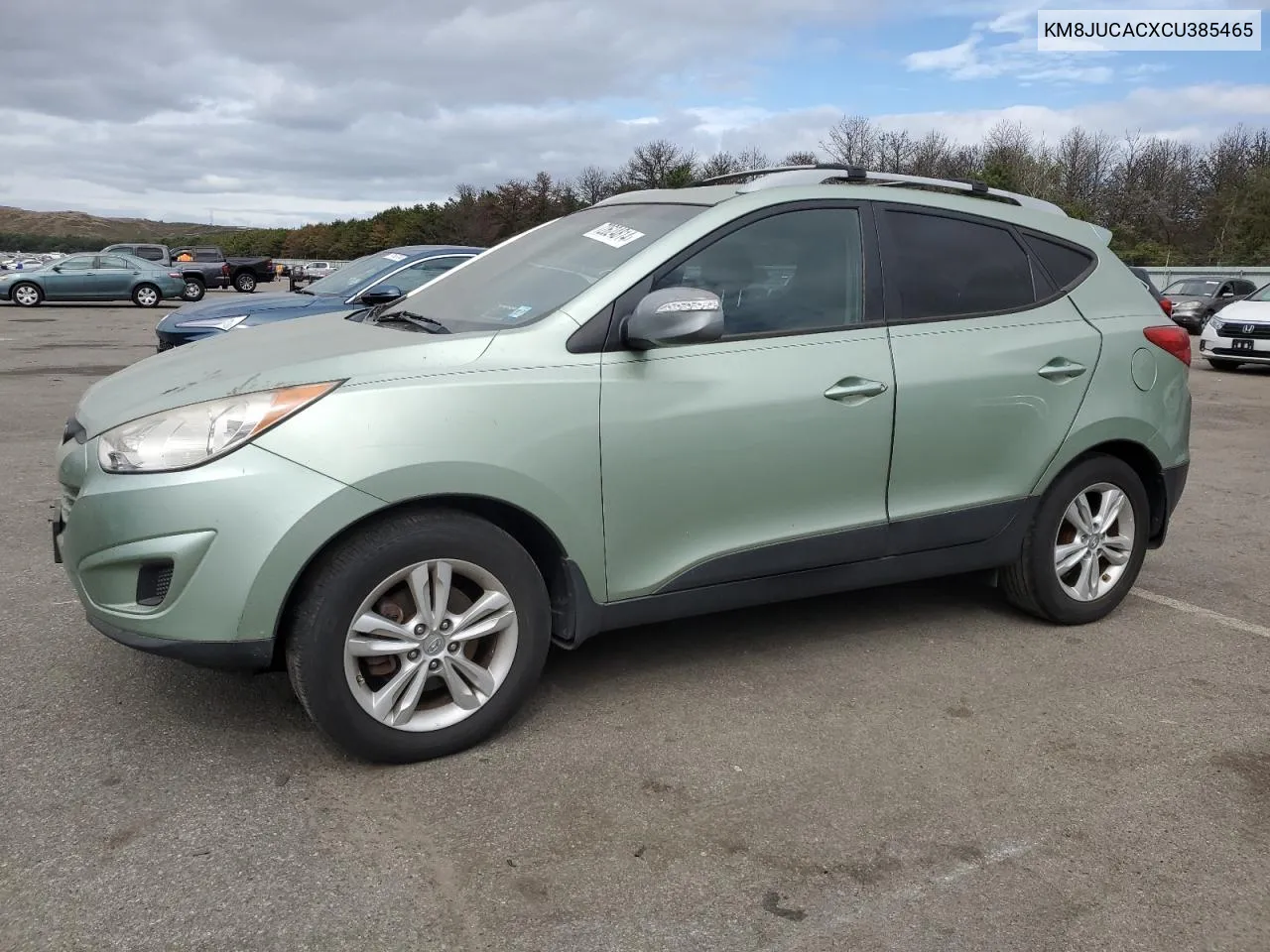 2012 Hyundai Tucson Gls VIN: KM8JUCACXCU385465 Lot: 72624814