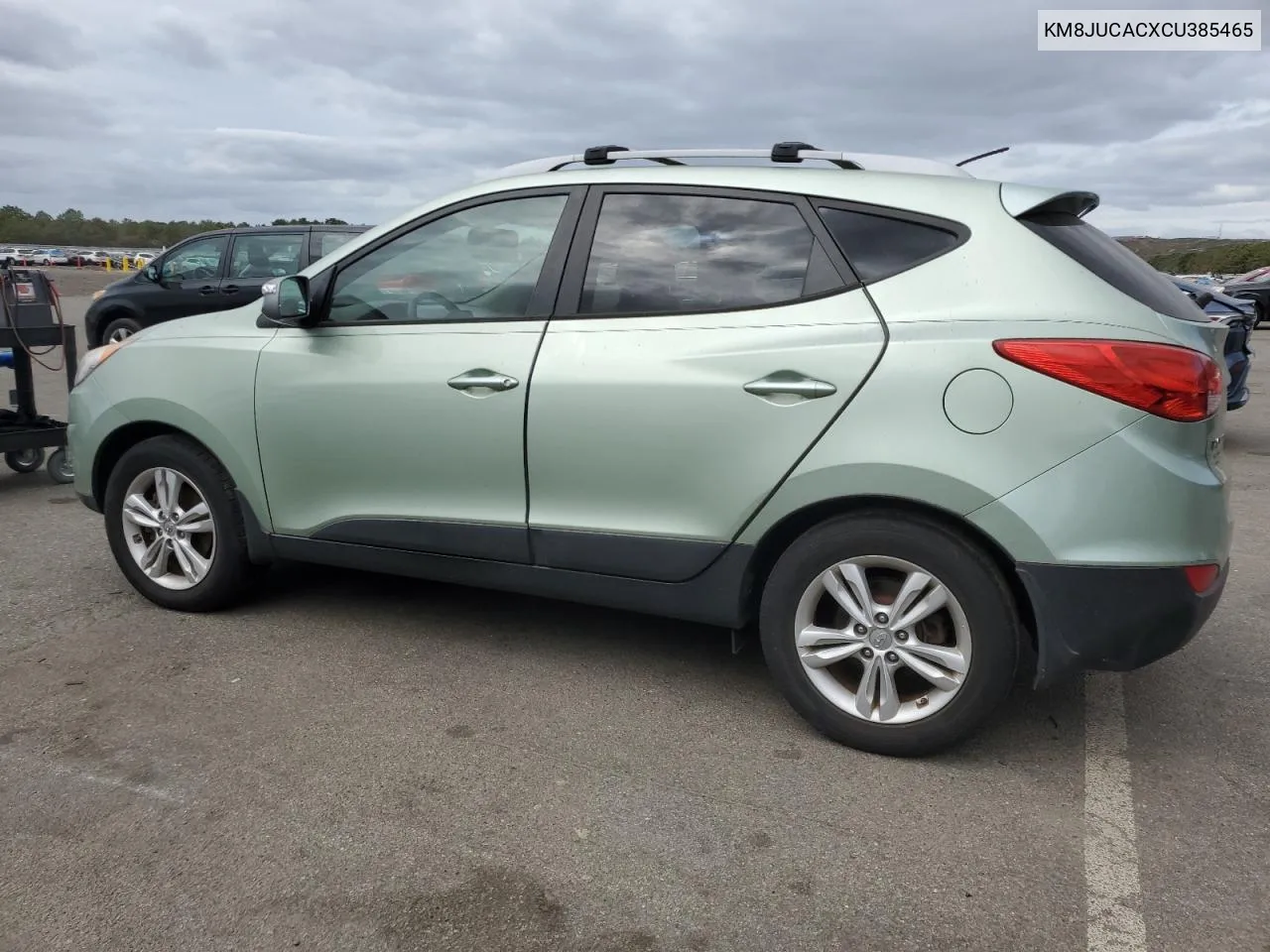 2012 Hyundai Tucson Gls VIN: KM8JUCACXCU385465 Lot: 72624814