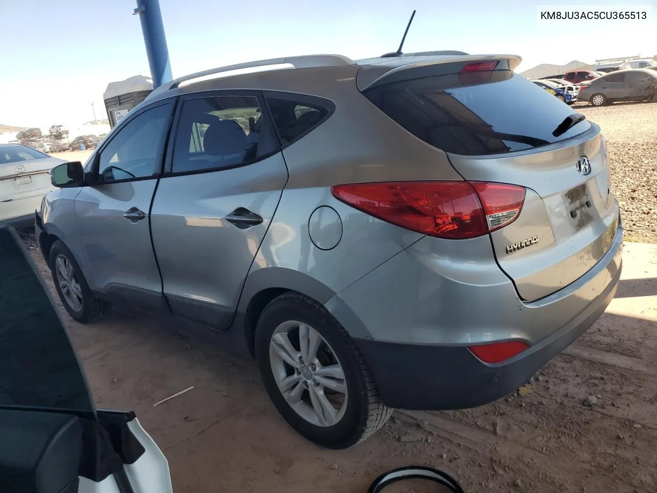 2012 Hyundai Tucson Gls VIN: KM8JU3AC5CU365513 Lot: 72826584