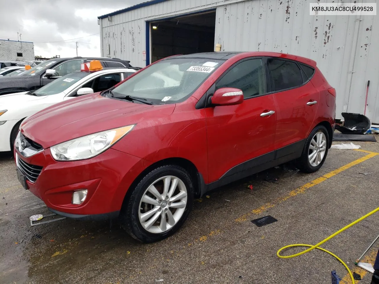 2012 Hyundai Tucson Gls VIN: KM8JU3AC8CU499528 Lot: 73355344