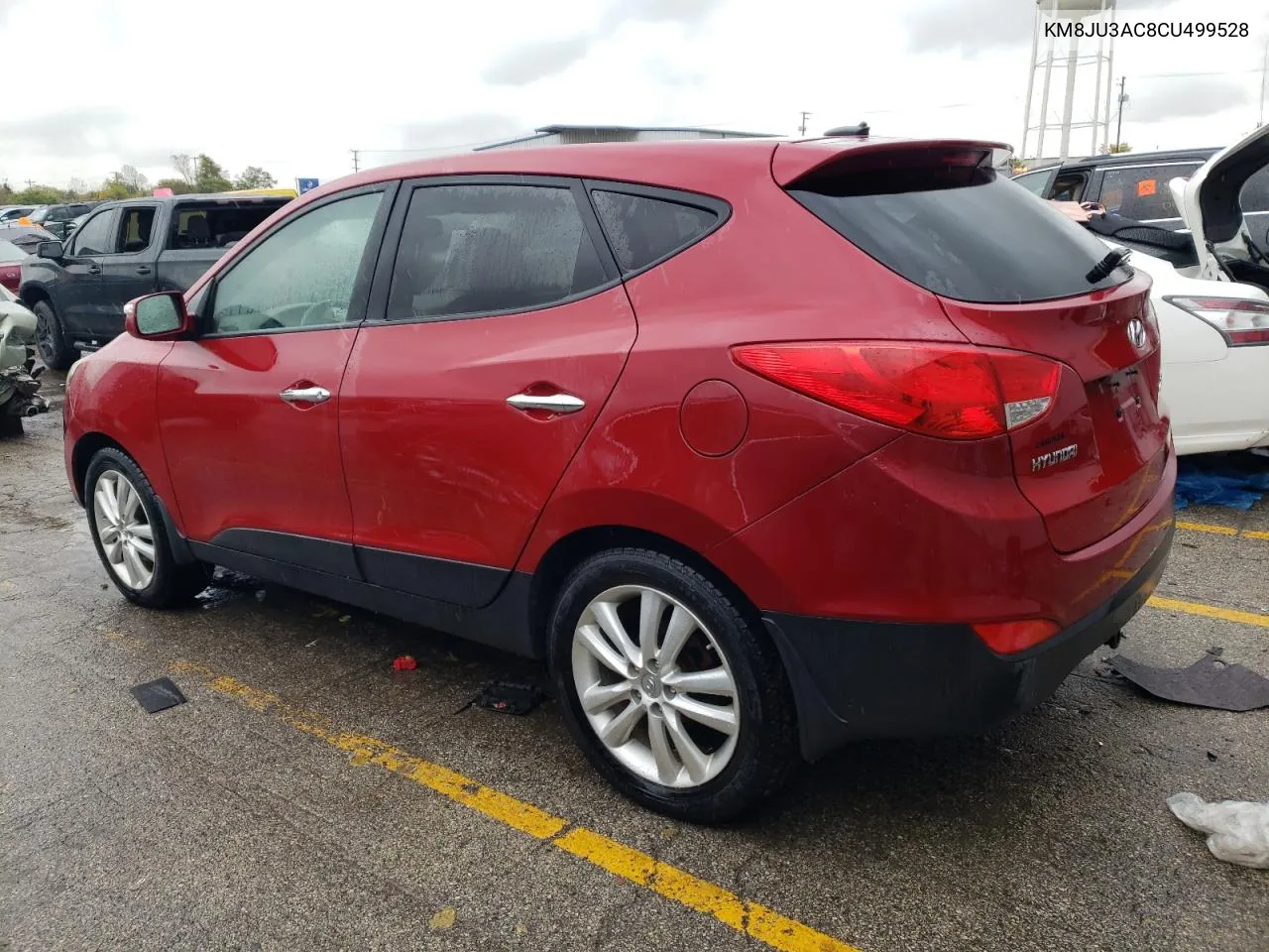 2012 Hyundai Tucson Gls VIN: KM8JU3AC8CU499528 Lot: 73355344