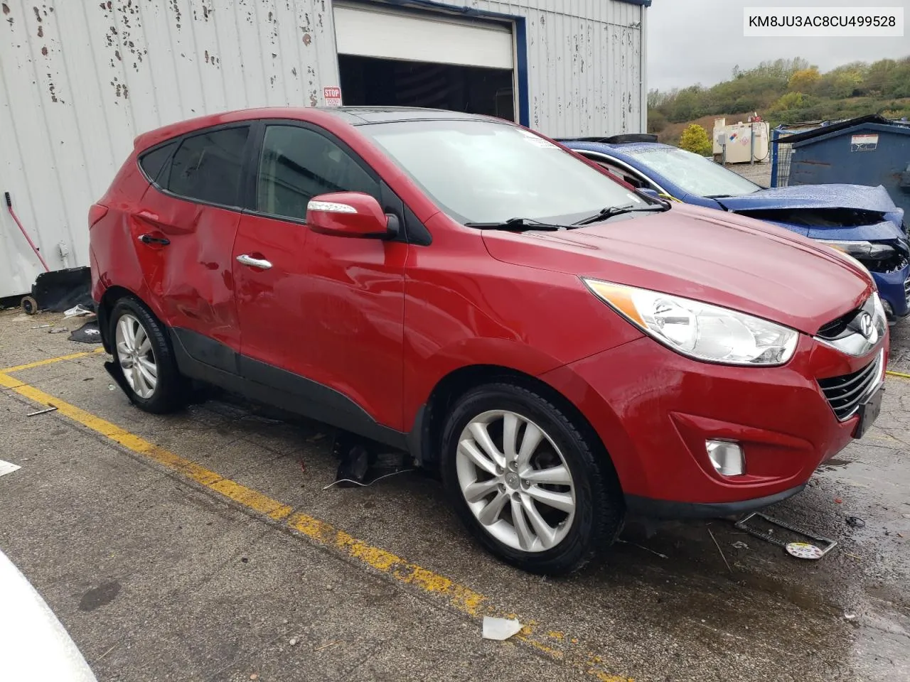 2012 Hyundai Tucson Gls VIN: KM8JU3AC8CU499528 Lot: 73355344