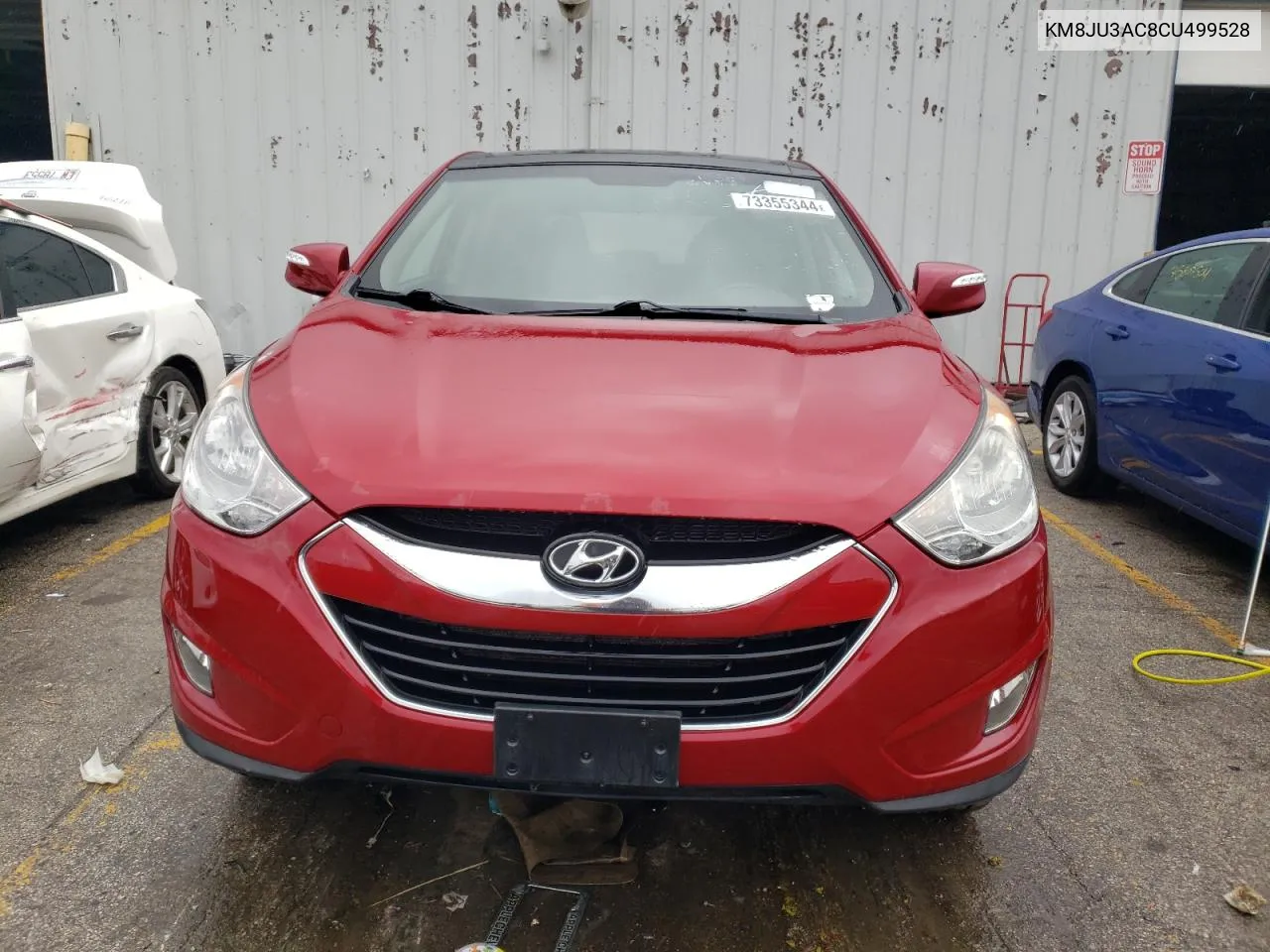 2012 Hyundai Tucson Gls VIN: KM8JU3AC8CU499528 Lot: 73355344