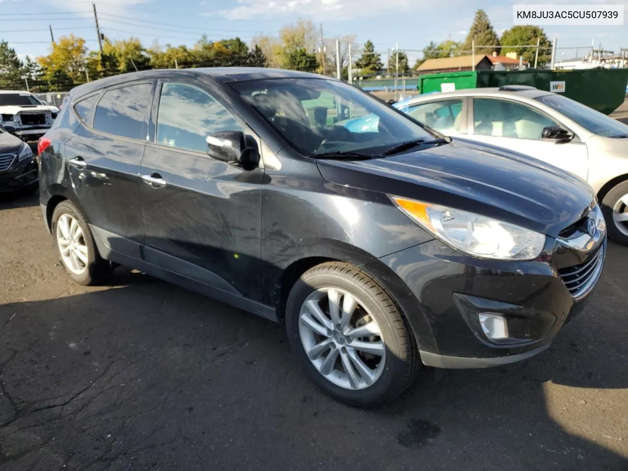 2012 Hyundai Tucson Gls VIN: KM8JU3AC5CU507939 Lot: 73540624