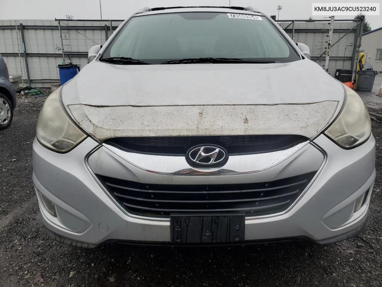 2012 Hyundai Tucson Gls VIN: KM8JU3AC9CU523240 Lot: 73560964