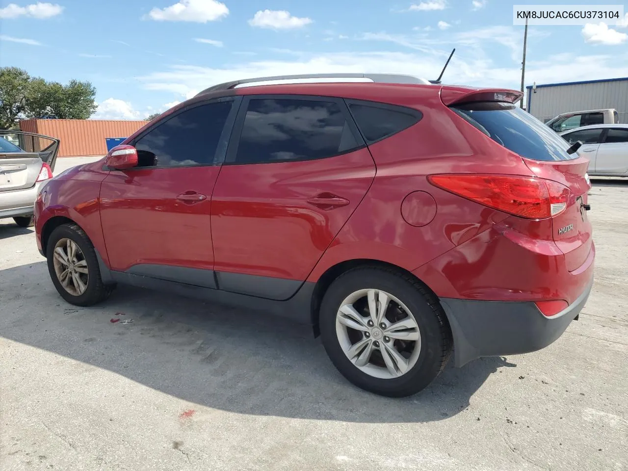 2012 Hyundai Tucson Gls VIN: KM8JUCAC6CU373104 Lot: 73630544