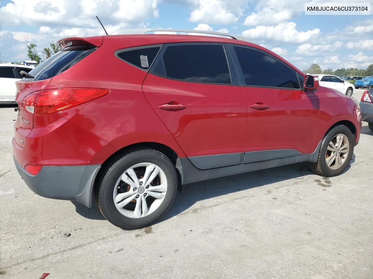 2012 Hyundai Tucson Gls VIN: KM8JUCAC6CU373104 Lot: 73630544