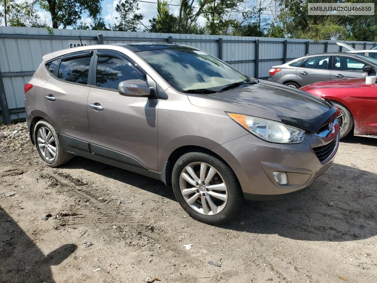 2012 Hyundai Tucson Gls VIN: KM8JU3AC2CU466850 Lot: 73716614